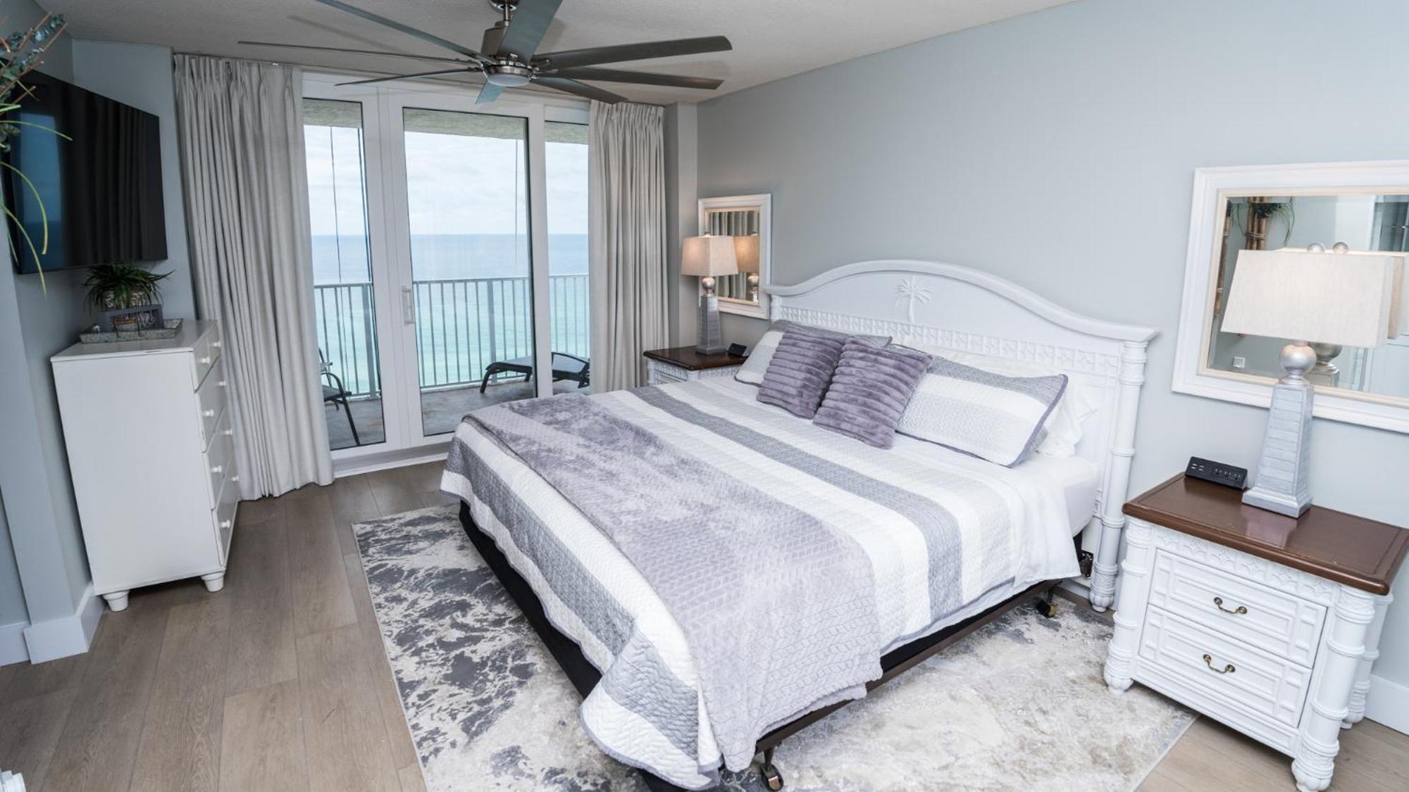 New Rental - 3Br 3Ba Corner Beachfront - 2024 Remodel - 3 Pools, Tiki Hut, Gym, Tennis 巴拿马城 外观 照片