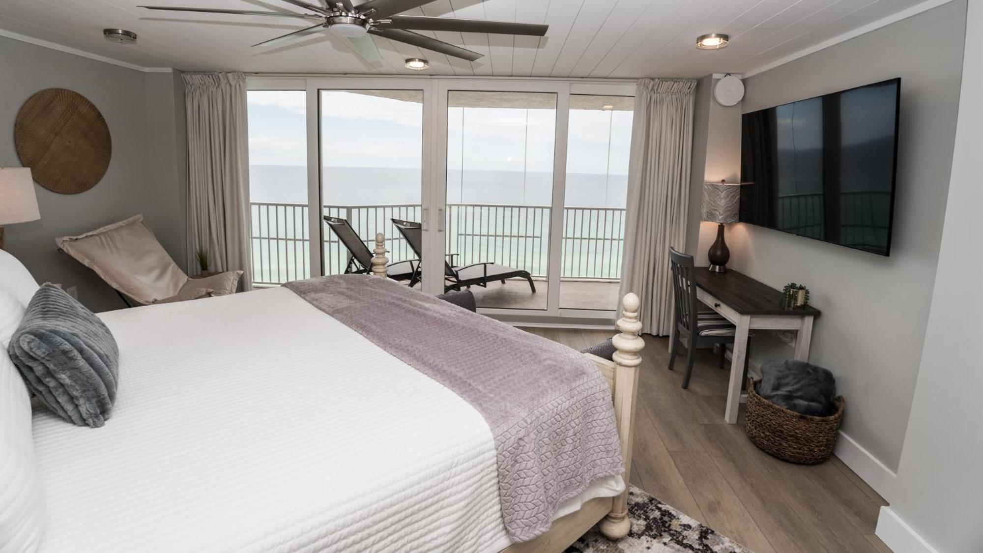 New Rental - 3Br 3Ba Corner Beachfront - 2024 Remodel - 3 Pools, Tiki Hut, Gym, Tennis 巴拿马城 外观 照片