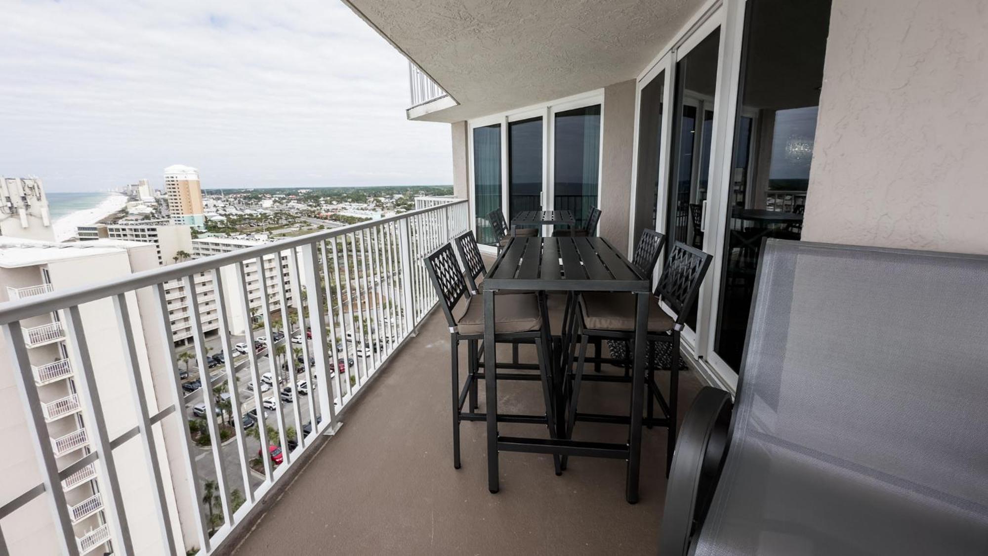 New Rental - 3Br 3Ba Corner Beachfront - 2024 Remodel - 3 Pools, Tiki Hut, Gym, Tennis 巴拿马城 外观 照片