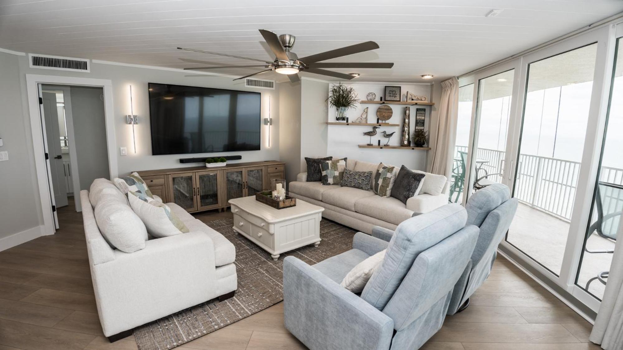 New Rental - 3Br 3Ba Corner Beachfront - 2024 Remodel - 3 Pools, Tiki Hut, Gym, Tennis 巴拿马城 外观 照片